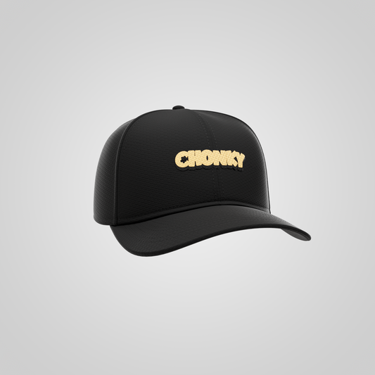 Chonky Textured Mesh Hat Black