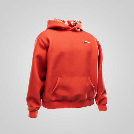 Chonky Hoodie - Red