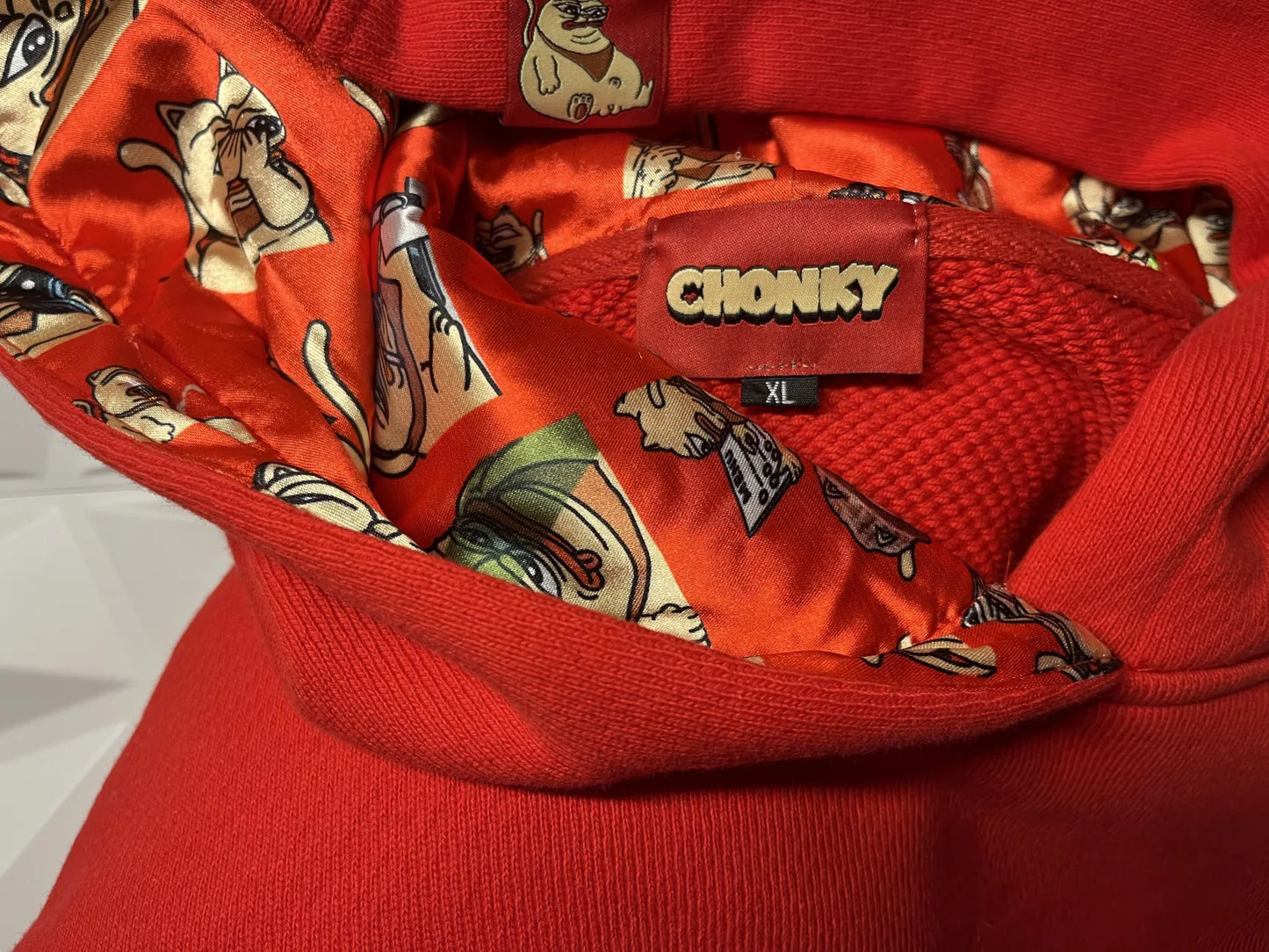 Chonky Hoodie - Red